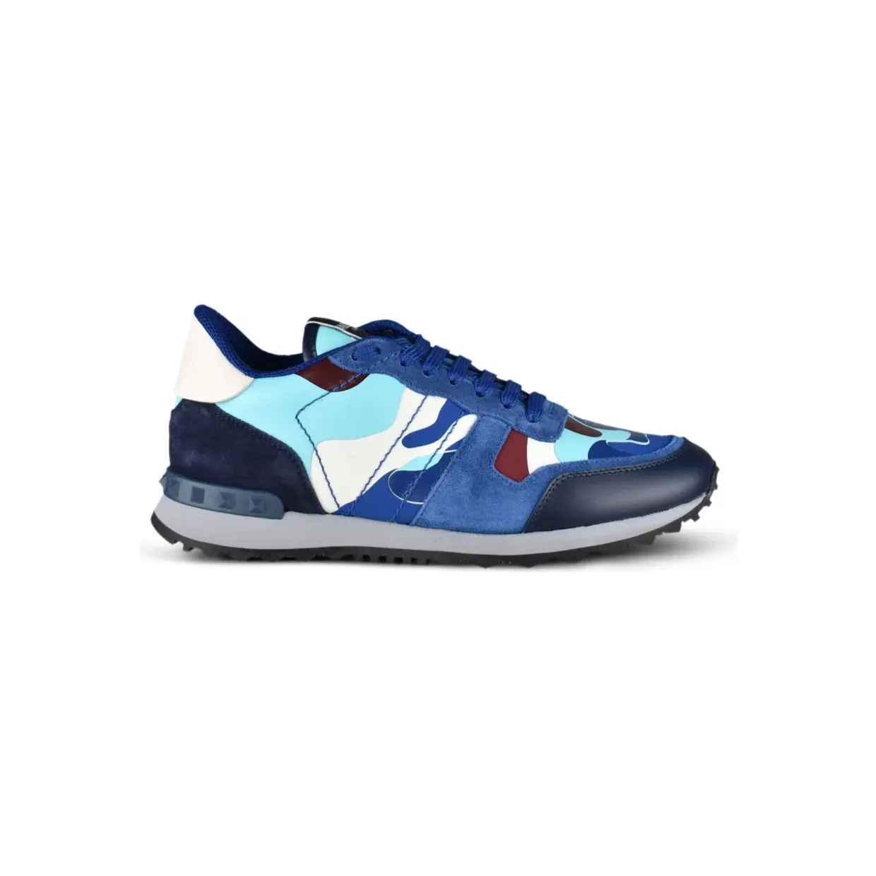 Valentino Garavani Rockrunner met camouflageprint “Blue” (XY2S0723T)