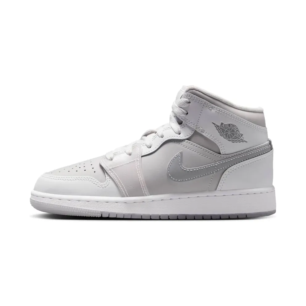Jordan 1 Mid SE Summit White Metallic Silver (HQ3600-121)