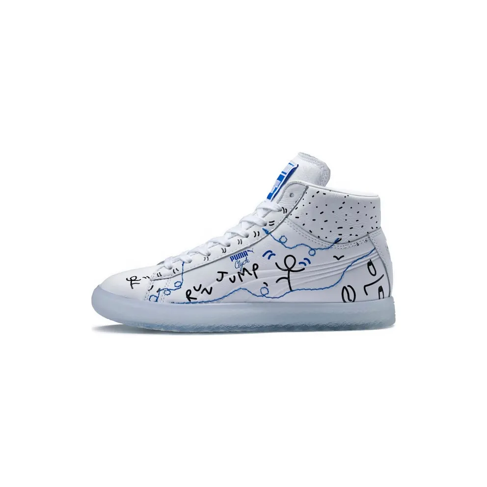 Puma Clyde Mid Shantell Martin (W) Puma White/Puma White (365897-01)
