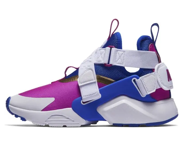 Nike Air Huarache City Racer Blue Fuchsia Blast (GS)