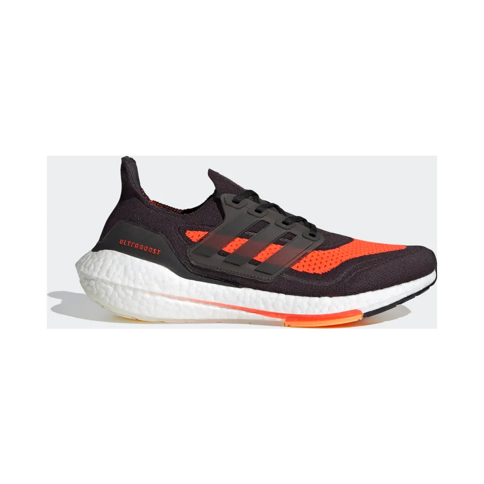 adidas ULTRABOOST 21 Carbon / Core Black / Solar Red (FZ2559)