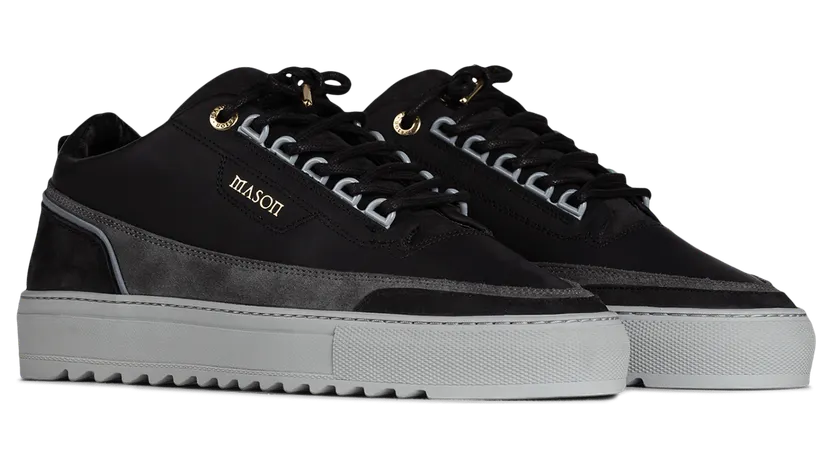 Mason Garments Firenze Gomma/Suede/Nubuck/Reflective Black/Asfalto/Cement (FW20-28D)