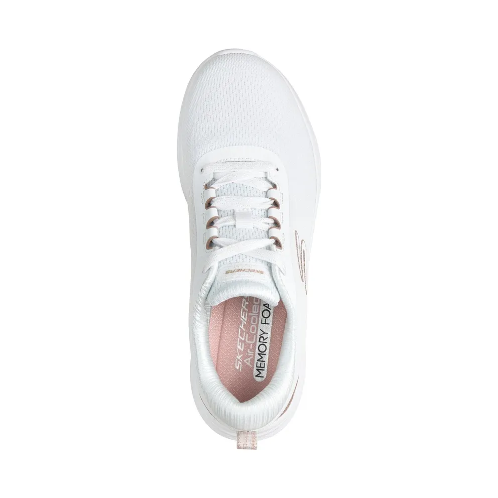 Skechers Skech-Lite Pro 2.0 “Brilliant Shimmer Sneaker White / Roos Gold” (150629WTRG)