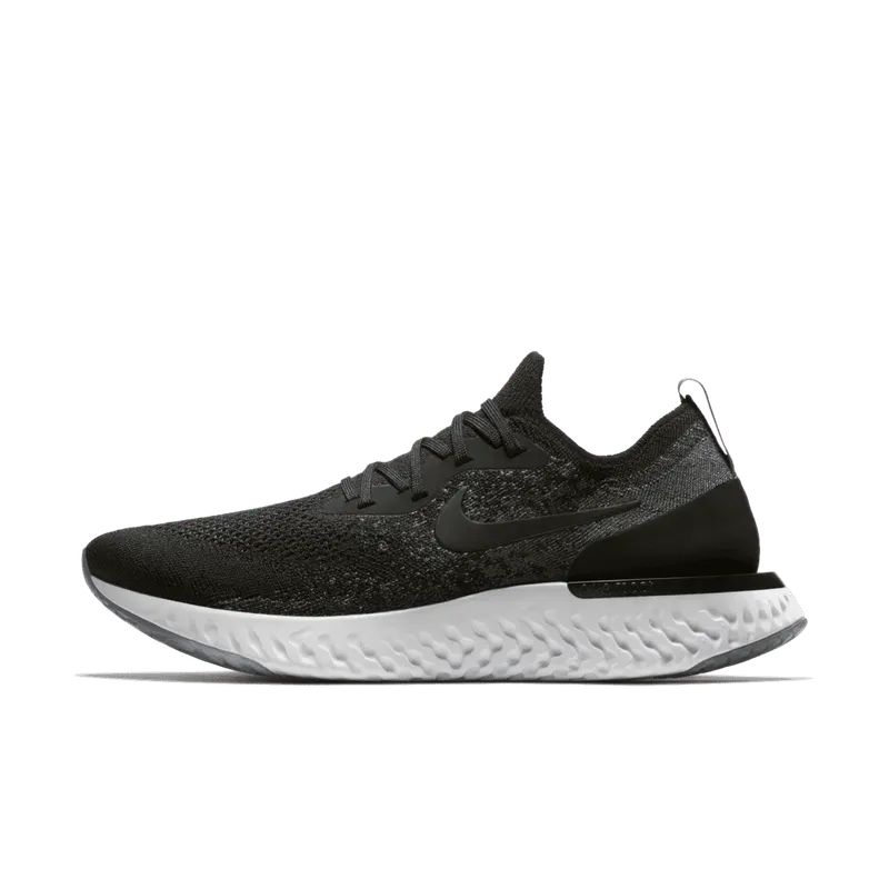 Nike Epic React Flyknit Black Dark Grey Black/Black-Dark Grey-Pure Platinum (AQ0067-001)