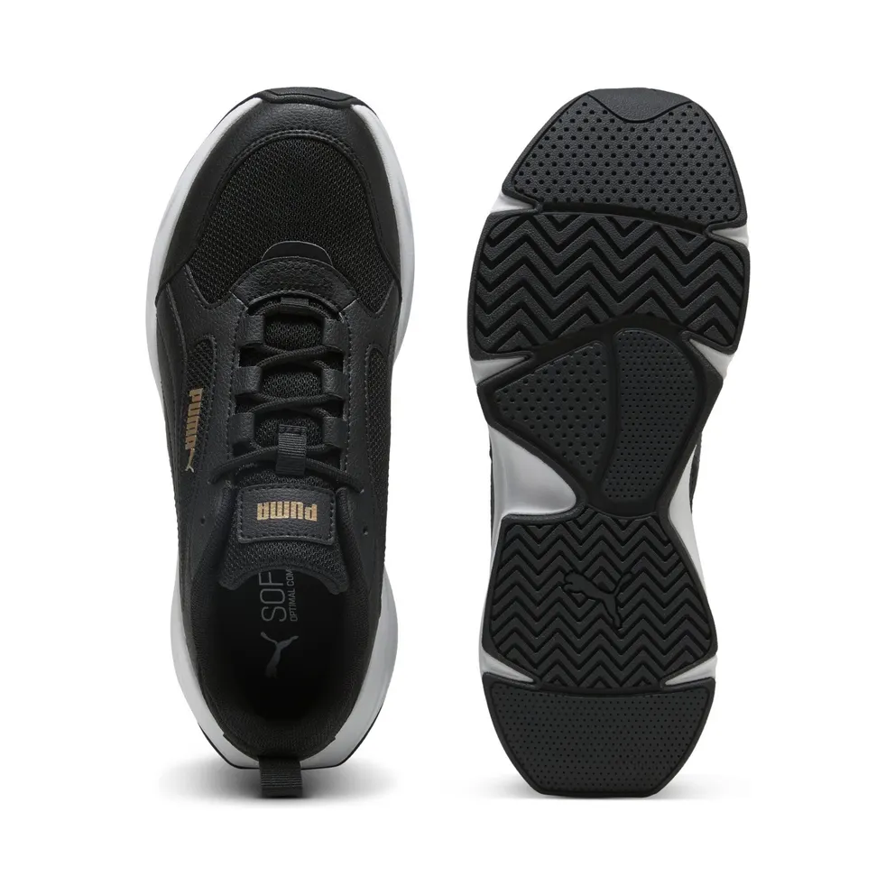 Puma Cassia 2.0 “Puma Black / Puma Gold / Puma White” (402676_01)