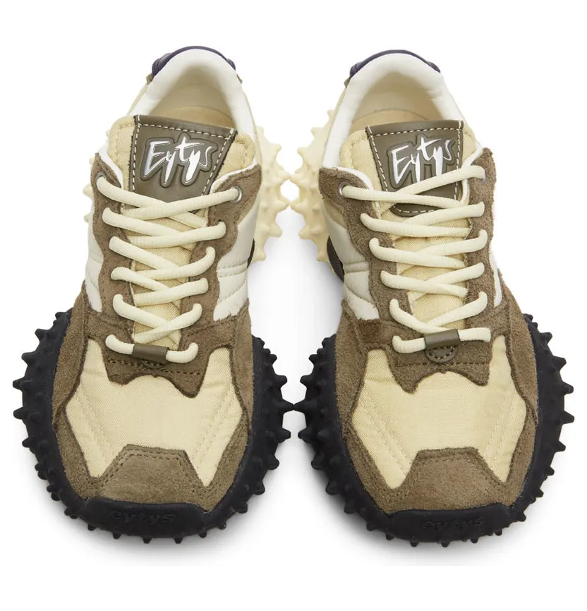 Eytys Off-White & Brown Fugu Sneakers (FUCC) (5)