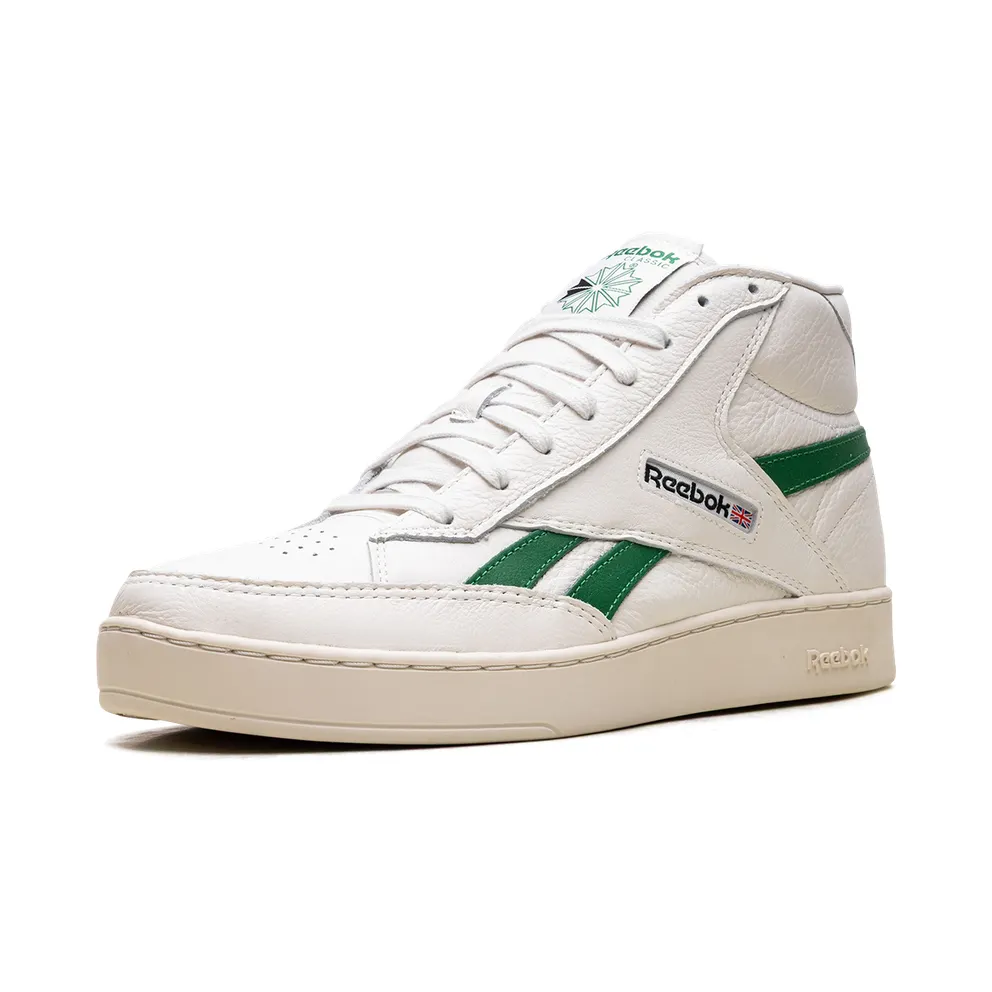 Reebok Club C 85 Form Hi Shoes Chalk / Alabaster / Glen Green (GZ2437)