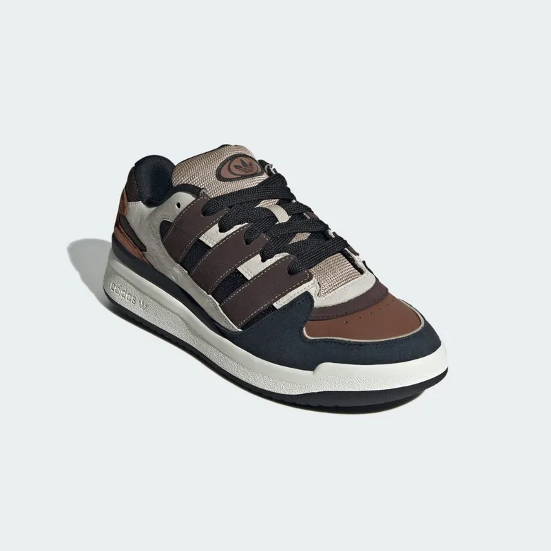 adidas Forum Puffed Off White Dark Brown Black (JS3160)