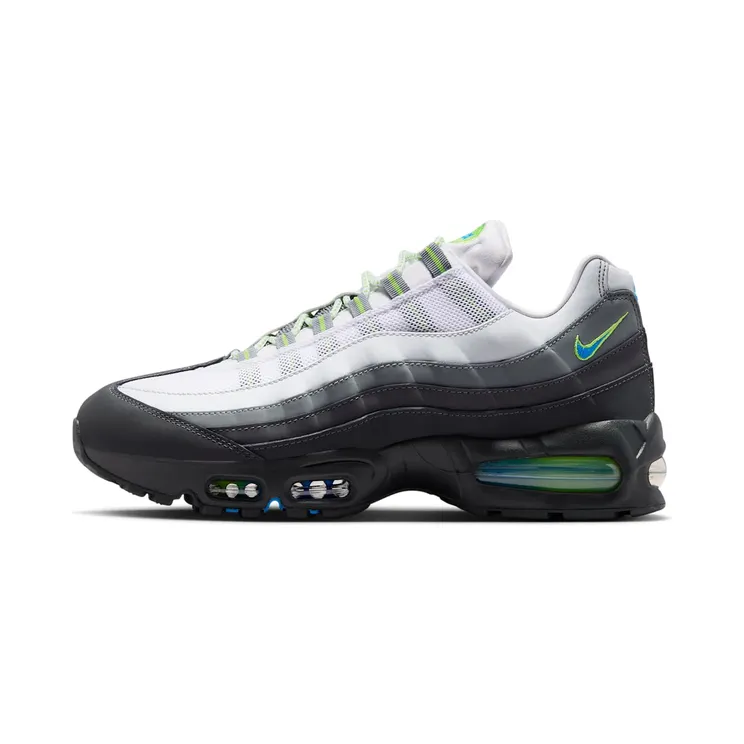 Nike Air Max 95 Big Bubble “Black / Action Green / Anthracite / Photo Blue” (IR1473-010)
