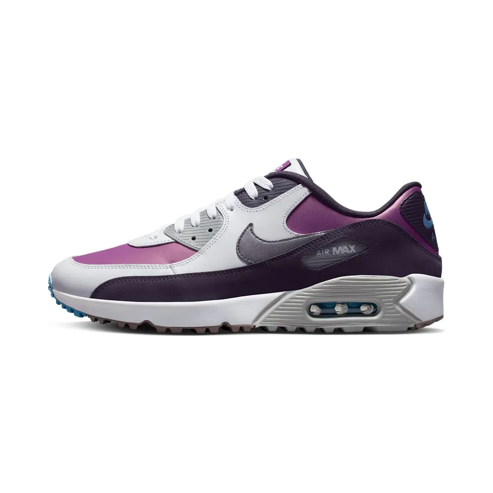 Nike Air Max 90 White/Purple Smoke/University Blue/Cave Purple (DQ4128-155)