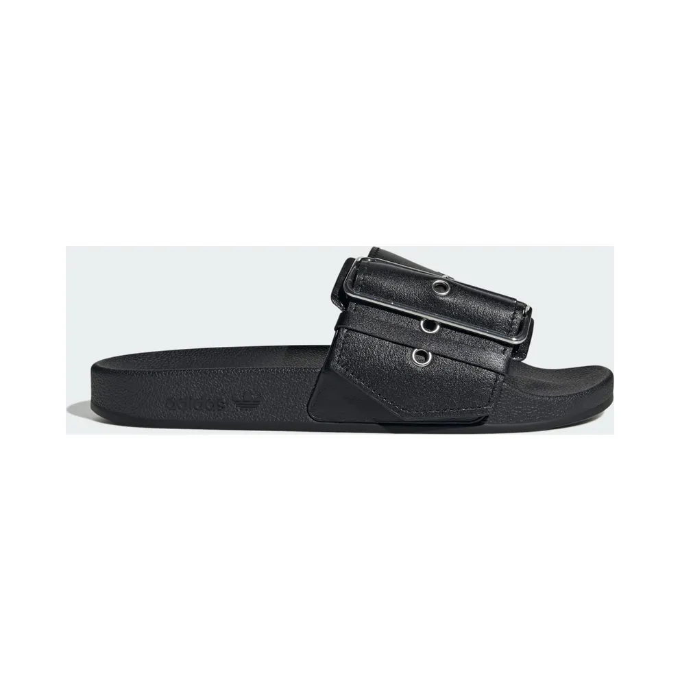 Adidas adidas x Jeremy Scott adilette Badslippers Core Black / Core Black / Silver Metallic (JR0973)
