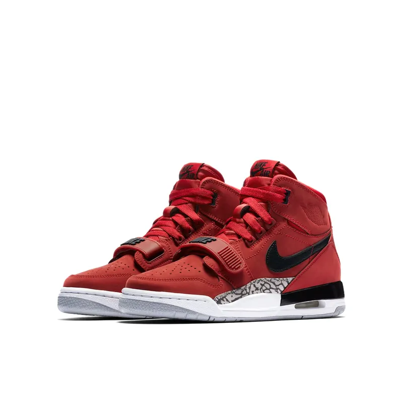 Jordan Legacy 312 Toro (GS) Varsity Red/Black-White (AT4040-601)