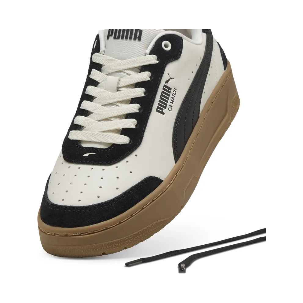 Puma CA Match Quiet Lux “Vapor Gray / Puma Black / Gum” (401266_01)