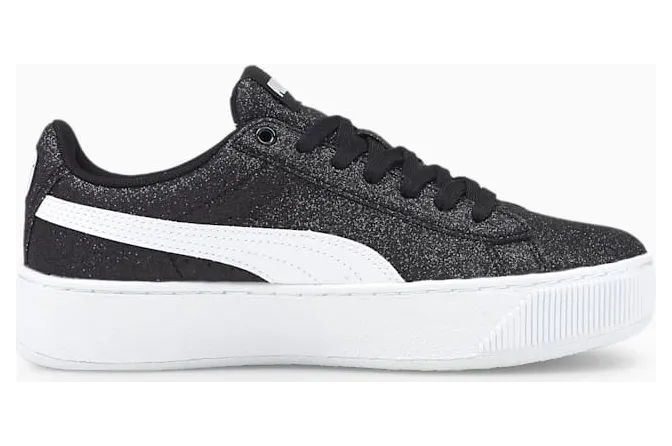 Puma Vikky Platform meisjes Wit/Zwart (366856-13)