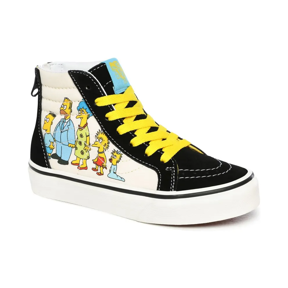 Vans The Simpsons X Vans 1987-2020 Sk8-hi Zip Black (VN0A4BUX17E)
