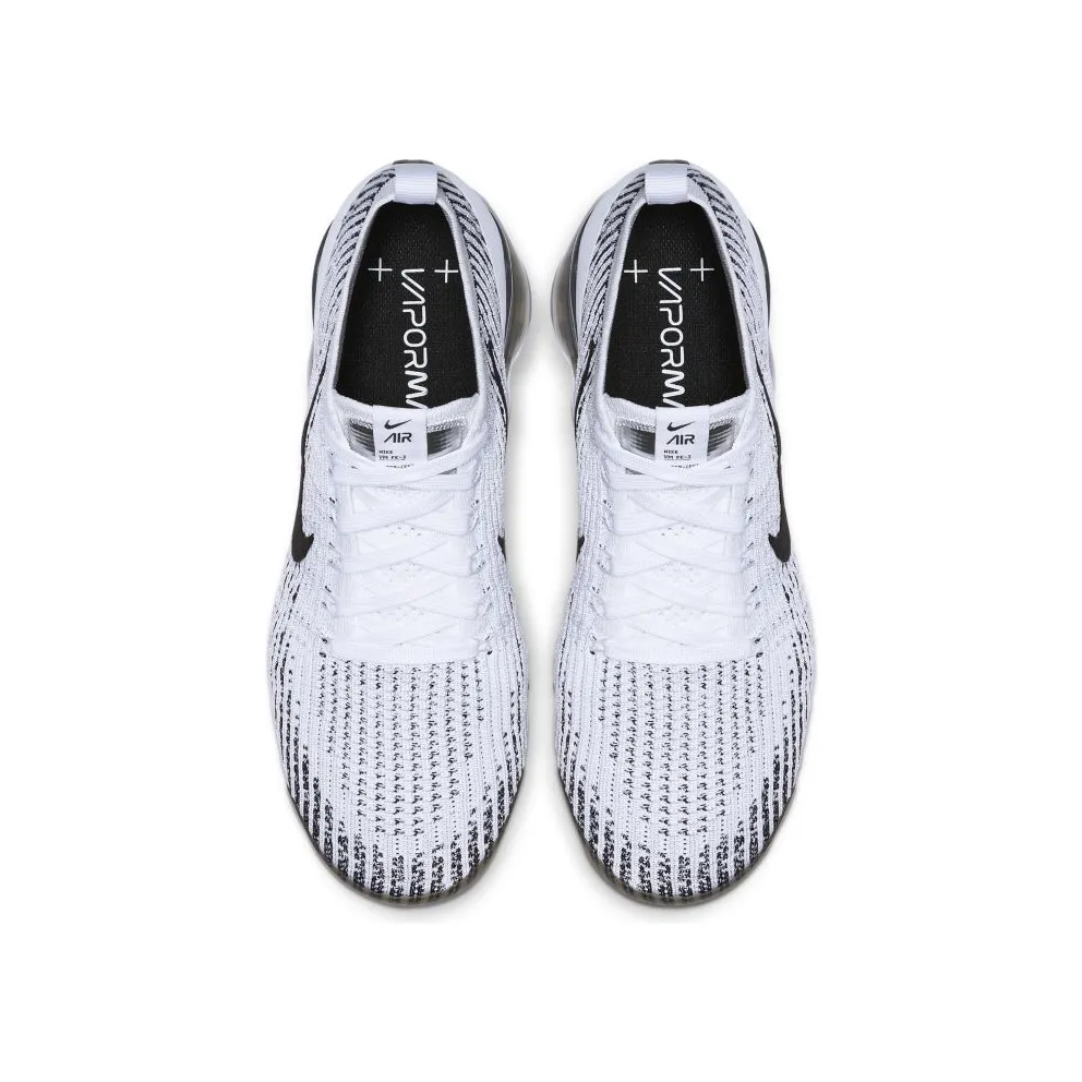 Nike Air VaporMax Flyknit 3 Zebra White/Black-White-Metallic Silver (AJ6900-105)