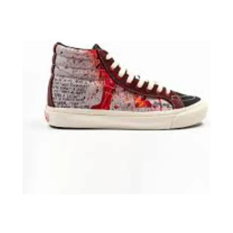 Vans Ralph Steadman x OG SK8-Hi LX ‘Lion’ Red/Black (VN0A45JLVQU)