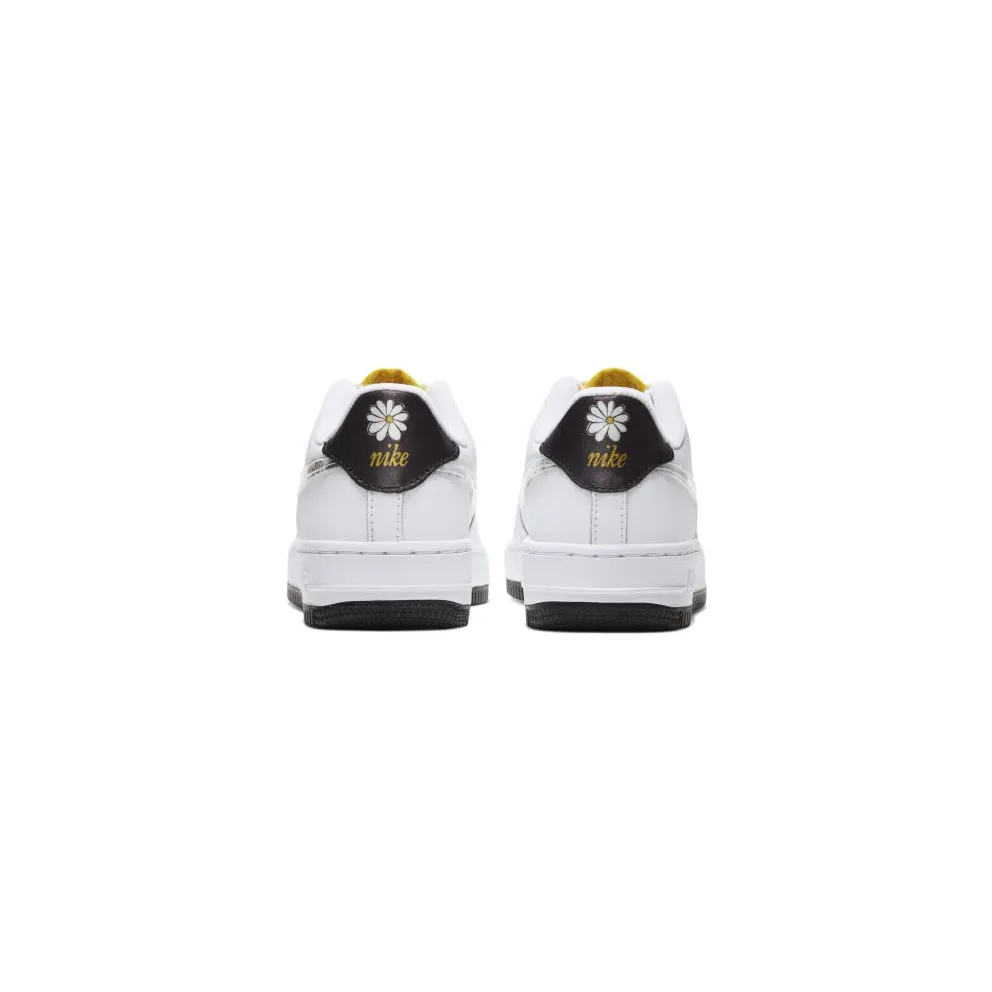 Nike Air Force 1 Low Daisy (GS) White/Speed Yellow-Pale Ivory-White (CW5859-100)