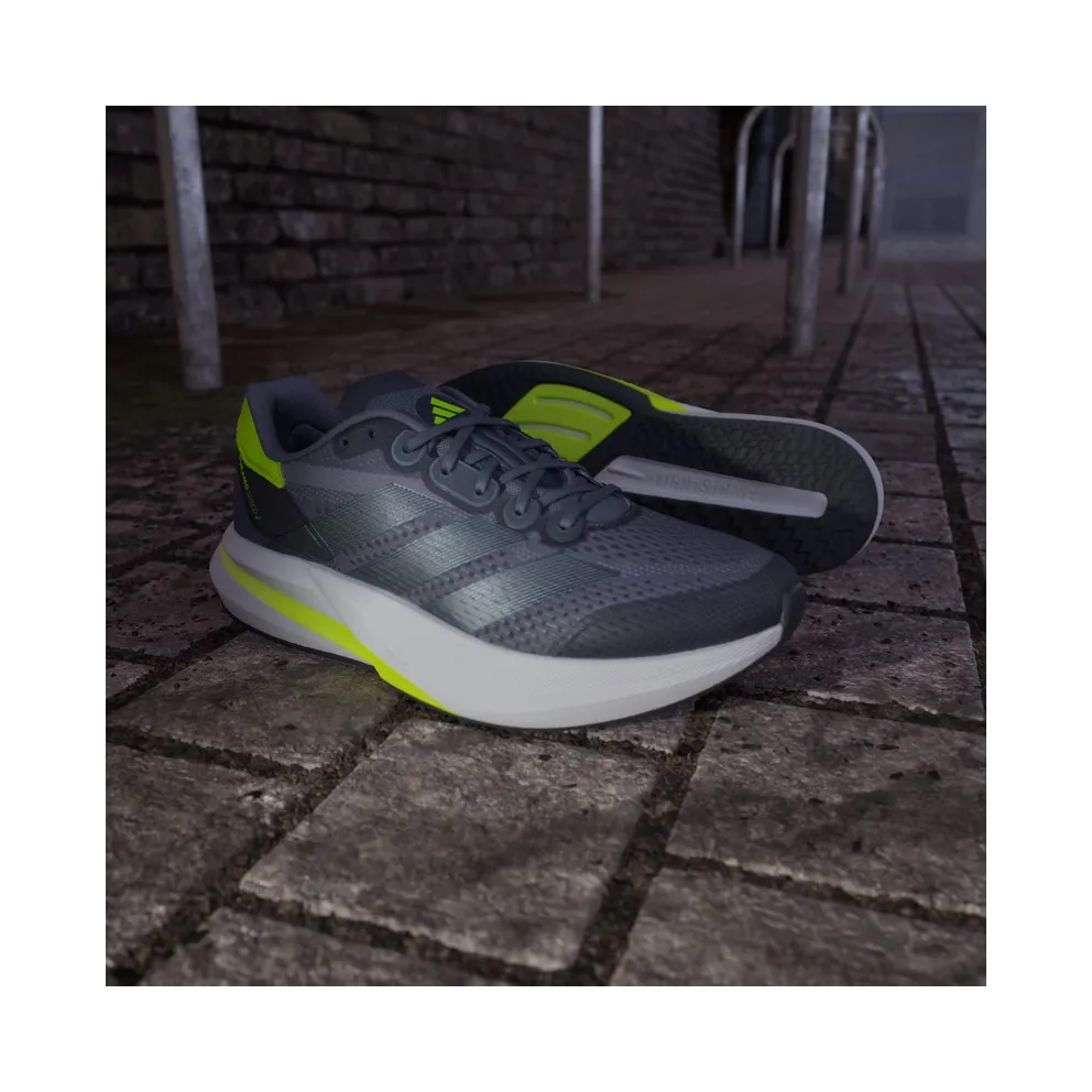 adidas Duramo Speed 2 Grey Iron Metallic Lucid Lemon (JS4411)