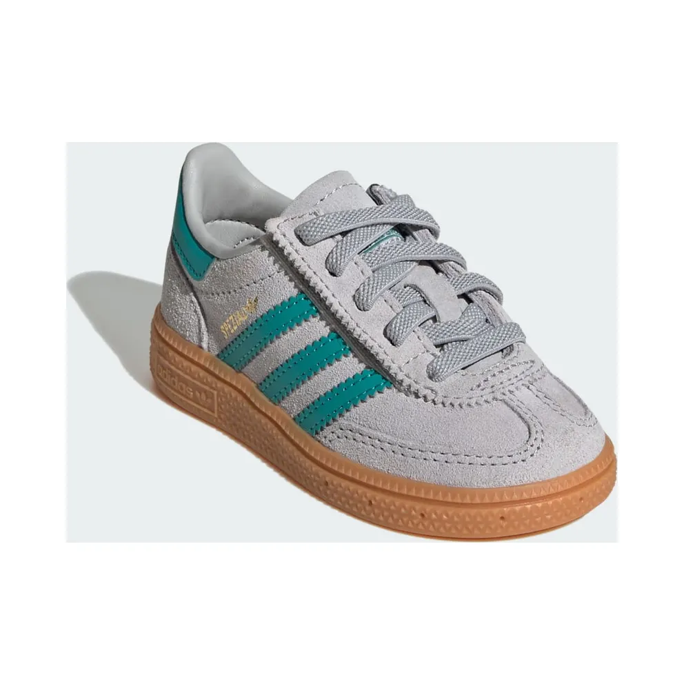 Adidas Handball Spezial Comfort Closure with Elastische Veters Kids Grey Two / Pure Teal / Gum (JP8007)