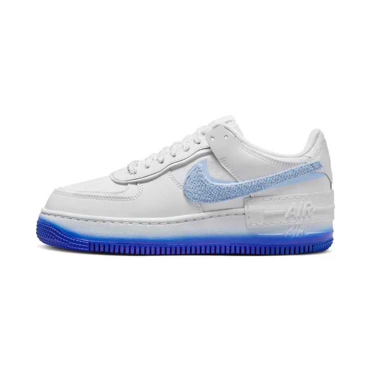 Nike AF1 Shadow “White / Blue Tint / Pink Spell / Racer Blue” (FJ4567-100)