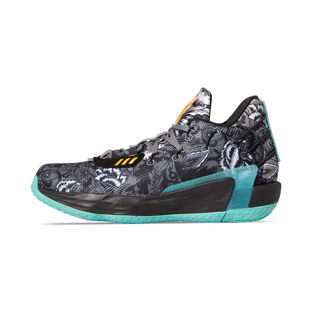 Adidas Dame 7 GCA “CORE BLACK/GREY FOUR/ACID MINT” (FX7446)