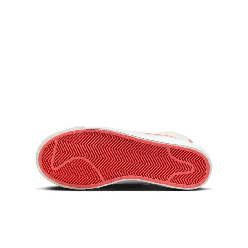 Nike Blazer Mid ’77 GS “Phantom Bright Crimson” (DA4086-011)