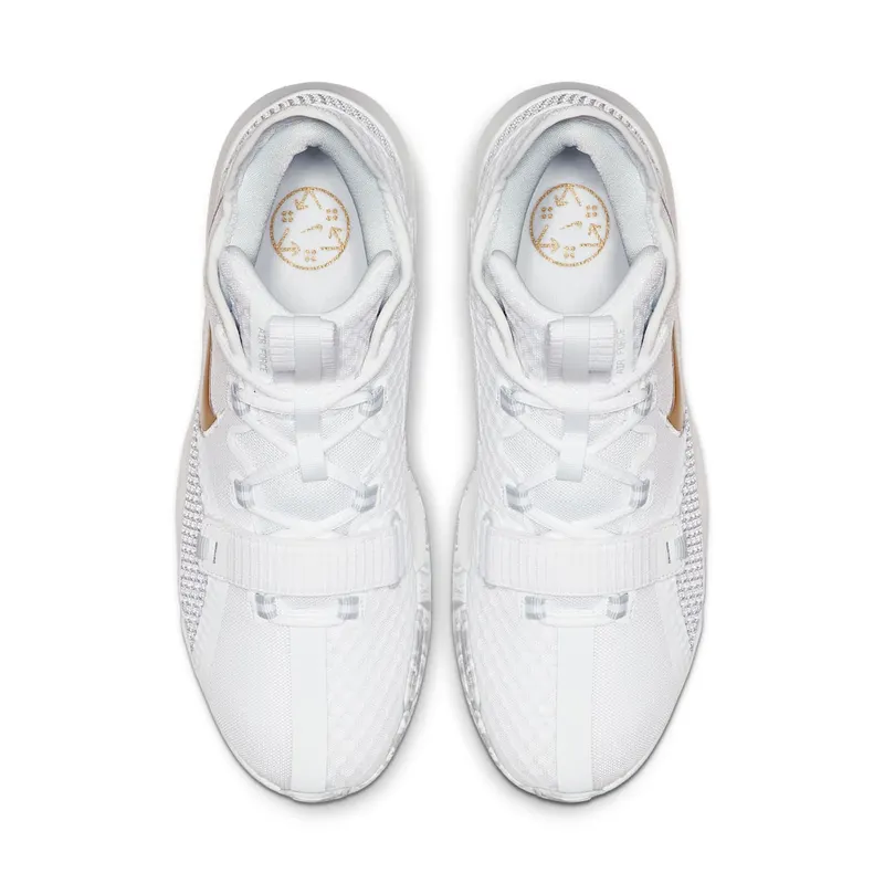 Nike Air Force Max Low White Gold White/White-Black-Volt (BV0651-100)