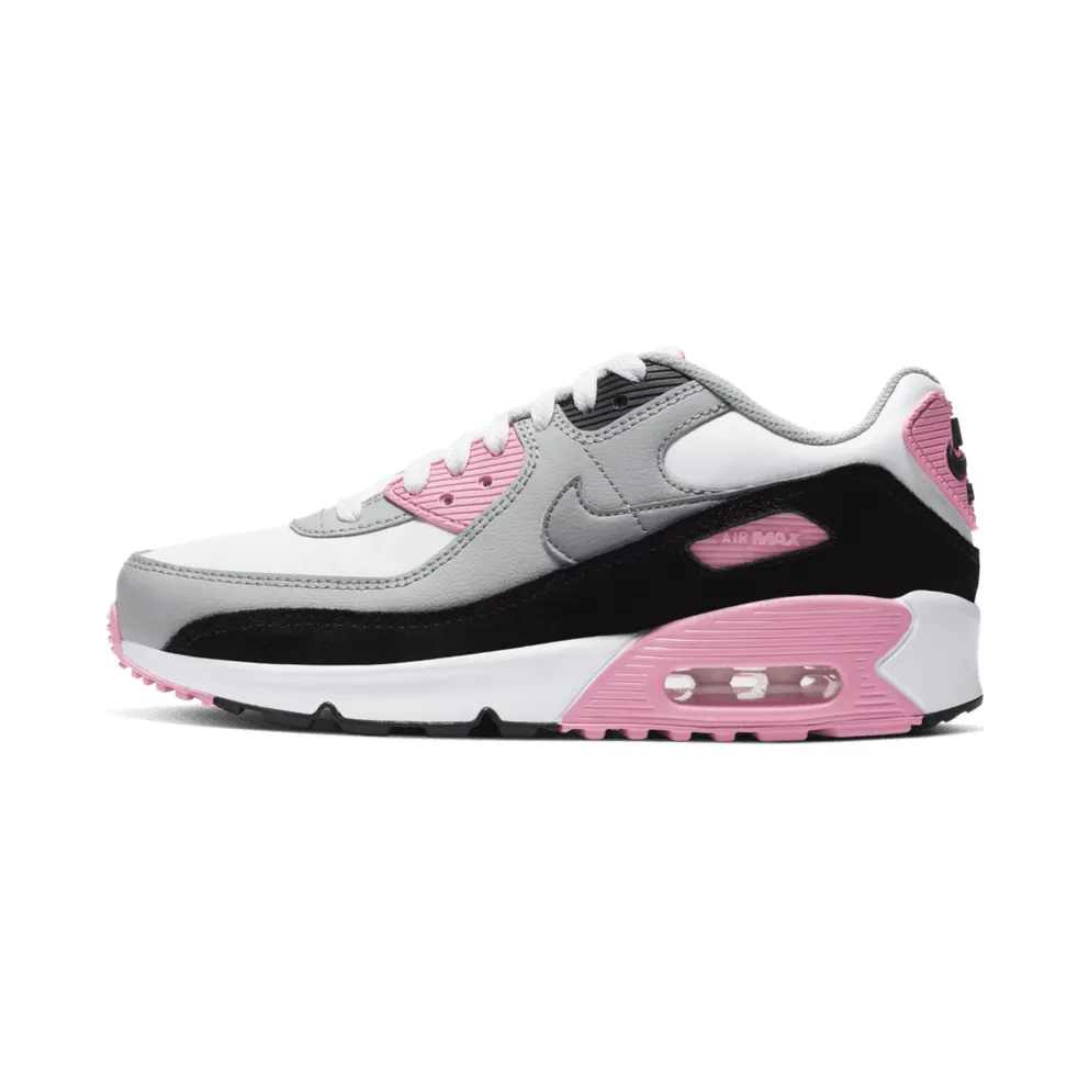 Nike Air Max 90 Recraft Rose (GS) White/Particle Grey-Light Smoke Grey-Rose (CD6864-104)
