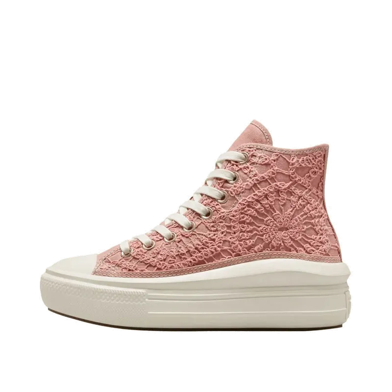 Converse Chuck Taylor All Star Move Platform Daisy Cord Canyon Dusk/rust Pink/egret