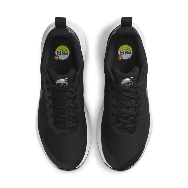 Nike Air Max Nuaxis Black White Metallic Silver Metallic Dark Grey (HF1233-003)