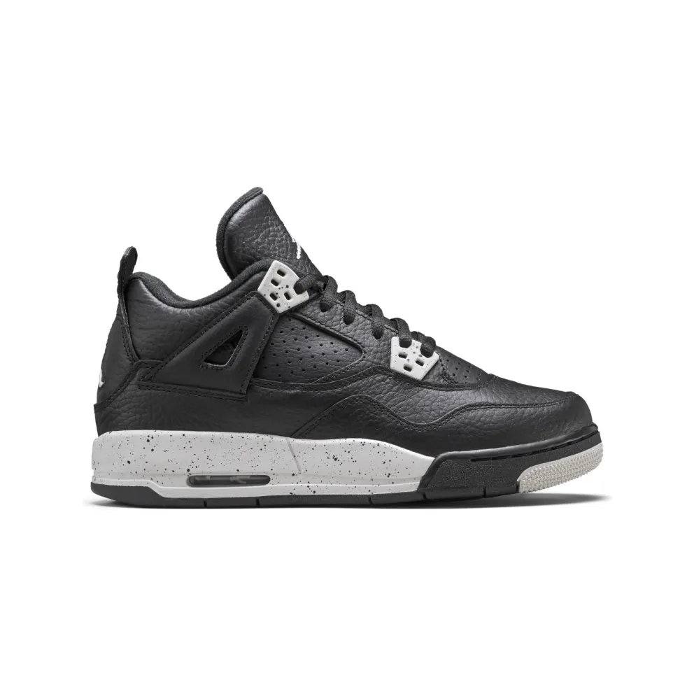 Jordan 4 Retro Oreo 2015 (GS) Black/Tech Grey-White (408452-003)