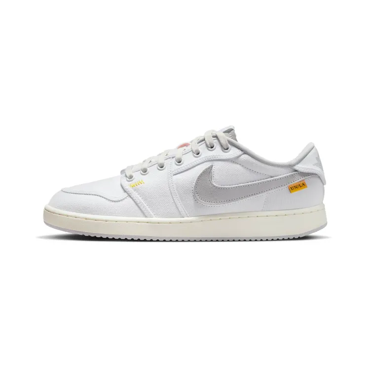 AJKO 1 Low x UNION “White / Sail / University Gold / Neutral Grey” (DO8912-101)