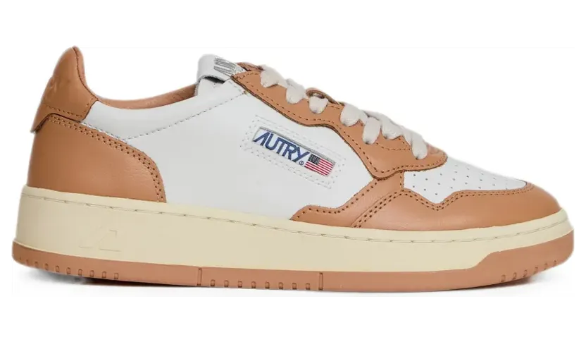 Autry Medalist W “White / Orange” (AULWWB53)