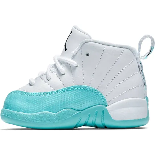 Air Jordan 12 Retro TD ‘Light Aqua’ White/Light Aqua-Black (819666-100)