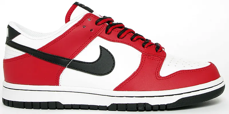 Nike Dunk Low White Black Red (GS)