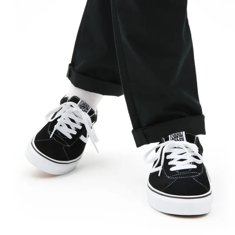 Vans Sport Suede Black Black/White (VN0A4BU6A6O)