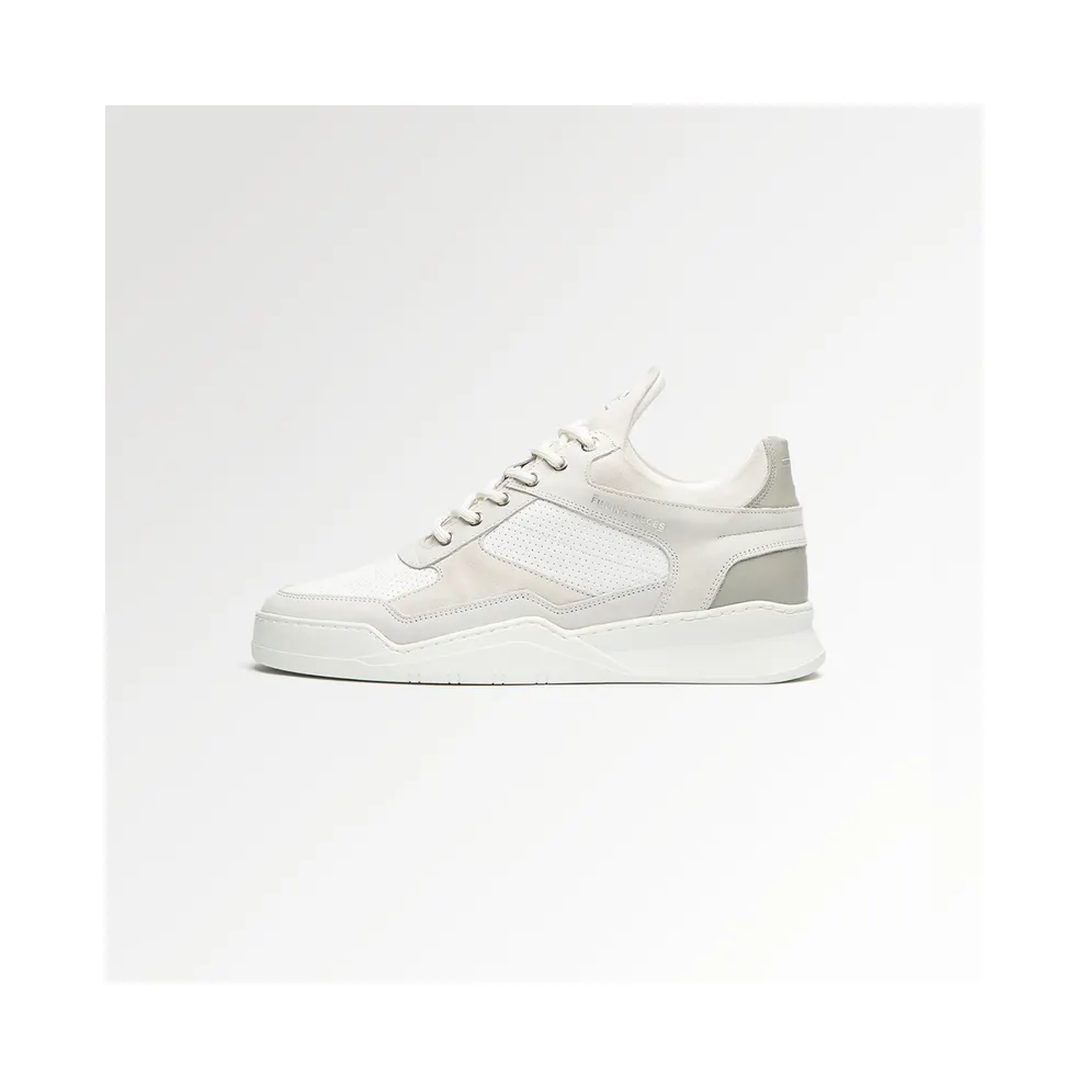 Filling Pieces Low Top Ghost Paneled White