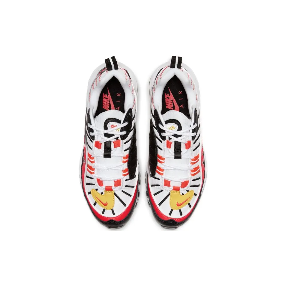 Nike Air Max 98 Bright Crimson (GS) Black/Chrome Yellow/Bright Crimson (BV4872-007)