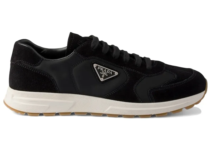 Prada Prax Suede And Re-nylon Black (2EE455_D7R_F0632)