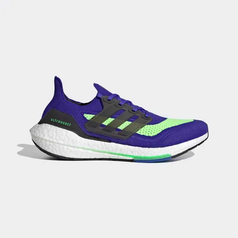 adidas Ultraboost 21 GREEN / Core Black / Screaming Green (S23873)