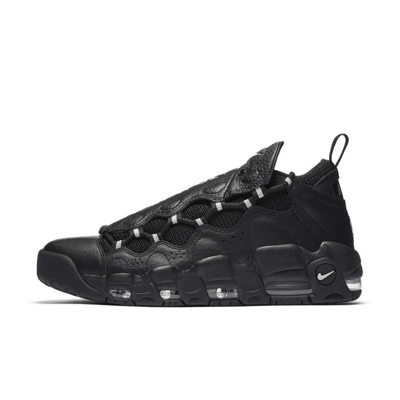Nike Air More Money Black Metallic Silver Black/Metallic Silver-Black (AJ2998-002)