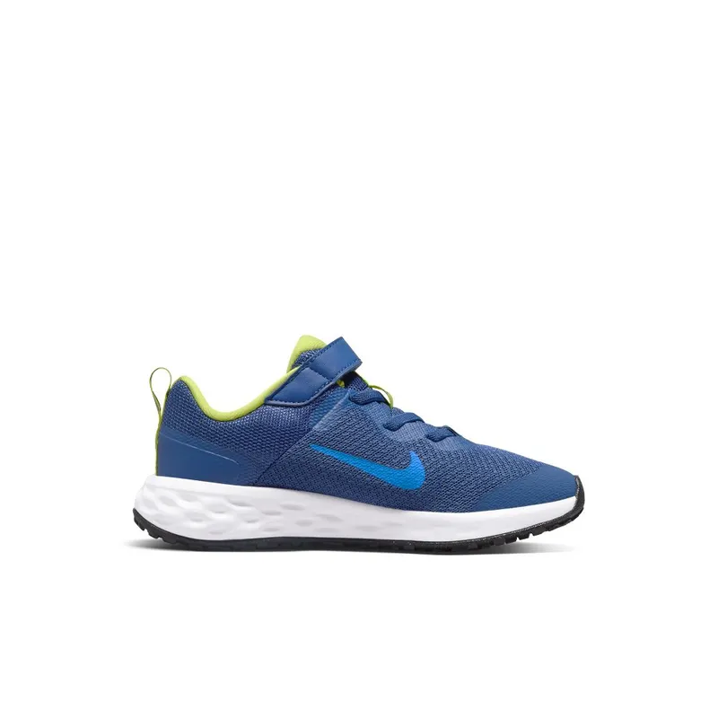 Nike Revolution 6 Younger Kids’ Blue 50% Sustainable Materials (DD1095-401)