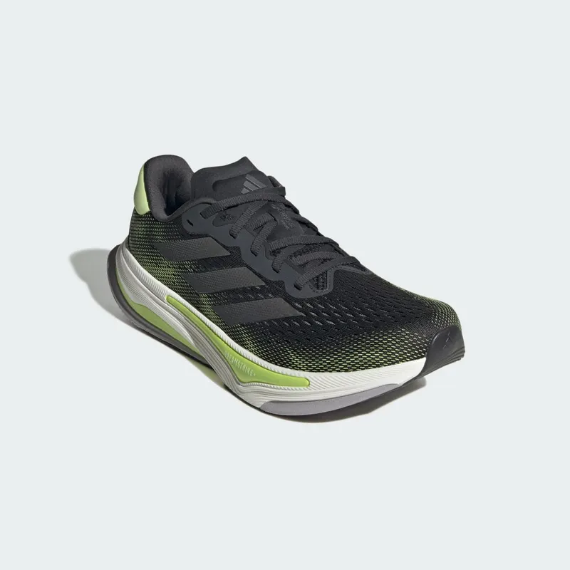 Adidas Supernova Prima Running Shoes Carbon / Iron Metallic / Pulse Lime (IH8634)