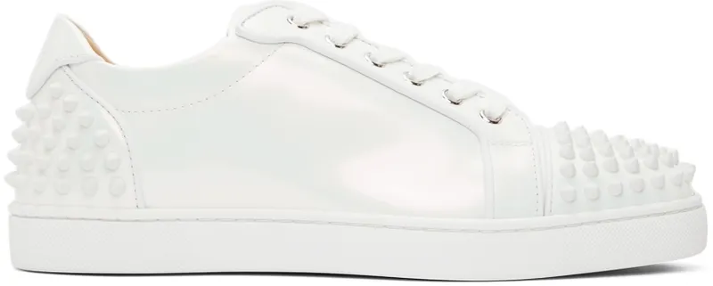 Christian Louboutin White Iridescent Seavaste 2 Orlato (3210253)