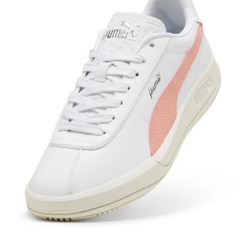 Puma Club Klassika SL “Puma White / Pink Fruit / Puma Silver” (401642_04)