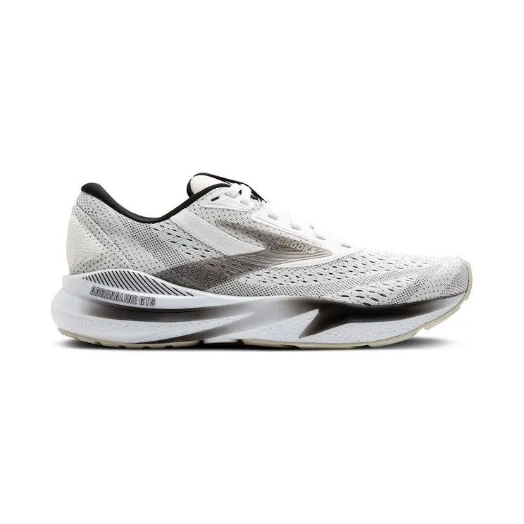 Brooks Adrenaline GTS 24 White Black Pelican (110437-1D-126)
