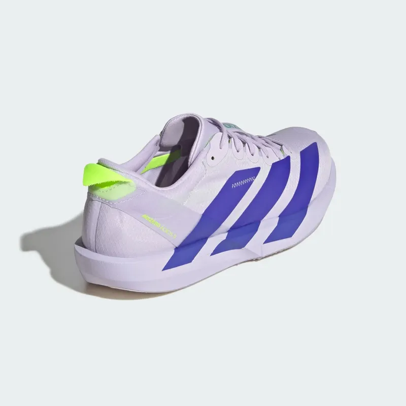 Adidas Adizero Adios 9 Running Shoes Purple Tint / Solar Purple / Signal Green (KI5698)