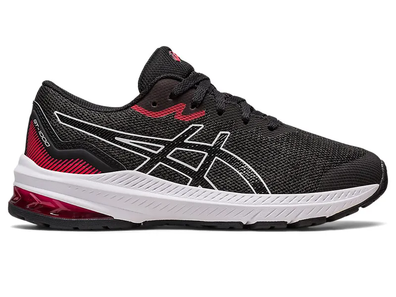 Asics GT-1000 11 GS Black/Electric Red (1014A237.008)