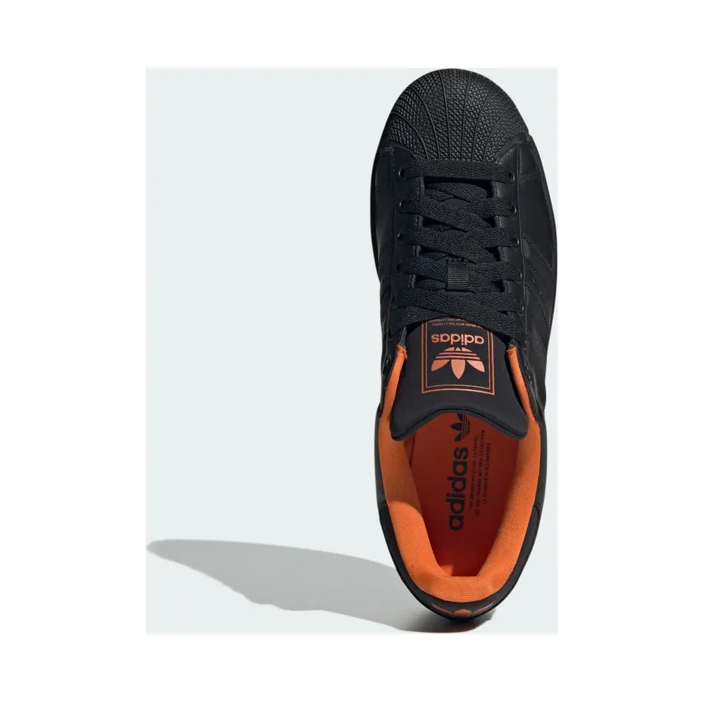 Adidas Superstar II Core Black / Core Black / Orange (JS2834)